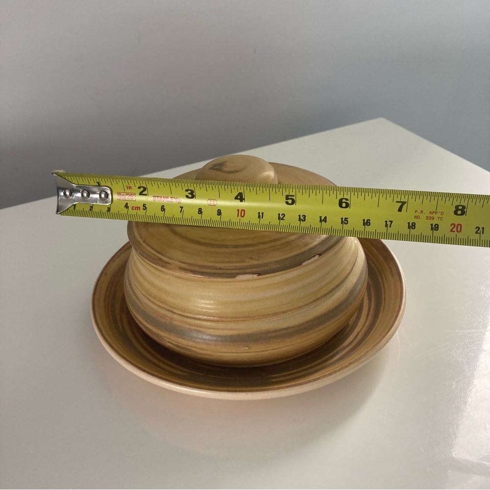 Rustic Tan Serveware Set - Picture 4 of 6